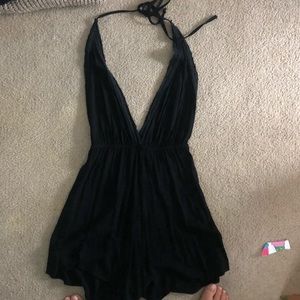 Backless Romper